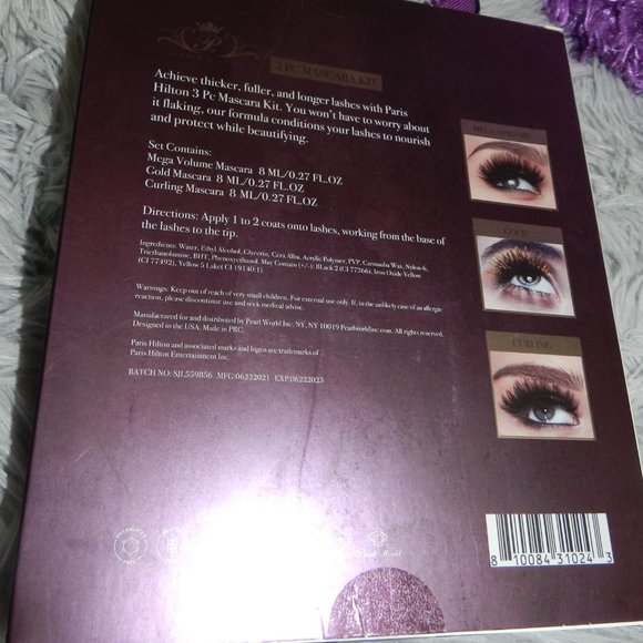 Paris Hilton Lash Out Loud 3 Pc Kick it Up Mascara Gift set New/Nwt! - Picture 6 of 9